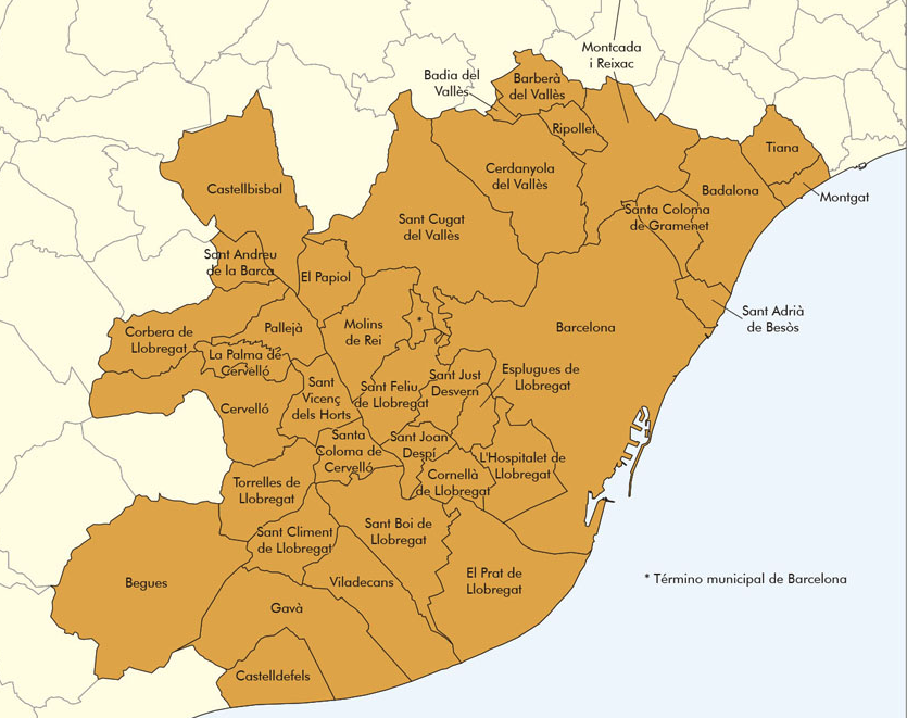 Best neighbourhoods for coliving in Barcelona including Poblenou Gràcia Eixample and Castelldefels